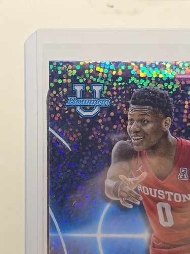 2022-23 Bowman University Best Neon Neophytes Speckle NN-9 MARCUS SASSER Houston - Imagen 2 de 6