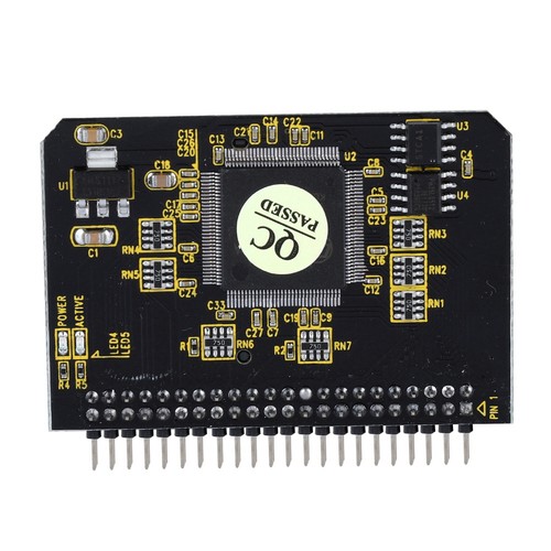 SD To IDE SD/SDHC/SDXC/MMC Memory Card To IDE 44Pin Male Adapter NEW - Afbeelding 2 van 7
