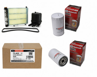 FORD 6.7 6.7L POWERSTROKE DIESEL MOTORCRAFT OEM OIL & FUEL FILTER KIT 2 OIL FL