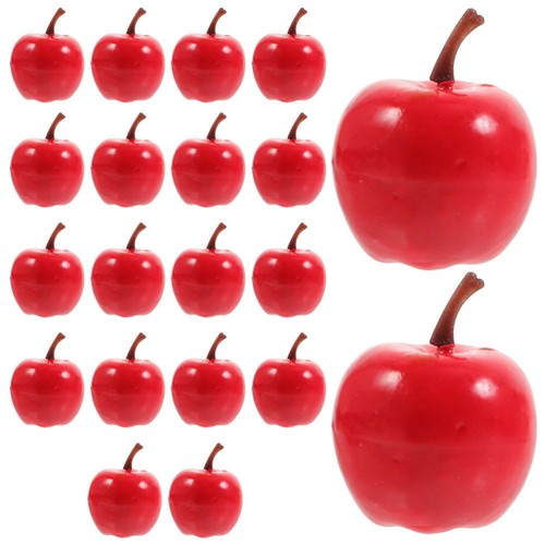 60 Stück Deko Künstliche Obst Äpfel zur Dekoration Fake Mini - Bild 10 von 12