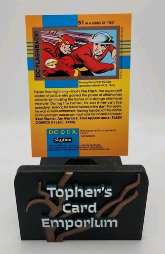 Golden Age Flash - Justice Society of America - Skybox - DC Comics - 1993 - #51 - Picture 2 of 2