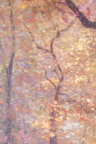 # Listado Firmado Henry Pember Smith Otoño Oscuro Paisaje Óleo sobre Lienzo Pintura - Imagen 8 de 24