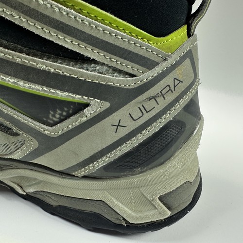Salomon X Ultra Mid GTX Stiefel Herren Größe 14 grau grün Gore-Tex Wander Trail - Bild 10 von 13