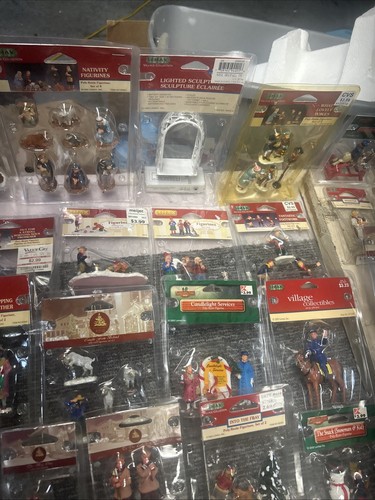 Ultimate 95 Total Vintage 1999 Lemax Village Collectibles Figures Figurines Free - Picture 11 of 22