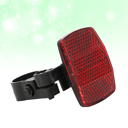 Road Bicycle Bike Reflective Tape Rear Reflector Warning Stickers Mount - Afbeelding 6 van 11