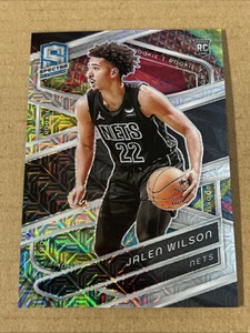 2023-24 Panini Spectra Jalen Wilson Meta Mojo Prizm /25 RC #148 SSP
