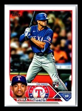 2023 Topps #597 Bubba Thompson RC Rookie