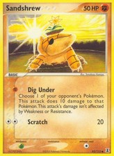 Pokemon Sandshrew (82/118) Delta Species LP on eBay