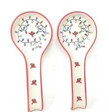 Temp-tations Set of  Spoon Rests K73644 Winter Whimsy