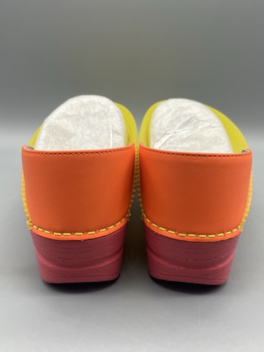 Dansko Professional transparente gelbe bequeme Damen-Slipper 37 US 6,5 7 Clogs - Bild 4 von 15