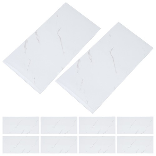 12 Pcs Peel and Stick Wall Tiles Bathroom Floor Kitchen Backsplash - Picture 8 of 16