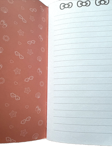 Hello Kitty & Friends Journal Beach Theme Soft Cover Pink 80 Page Lined - Picture 4 of 7