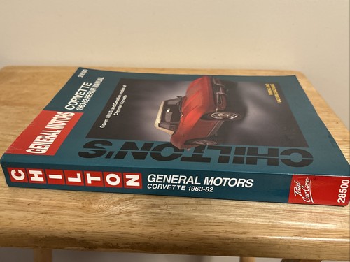 Chilton General Motors 1963-1982 Corvette Repair Manual Book #28500 - Picture 3 of 4
