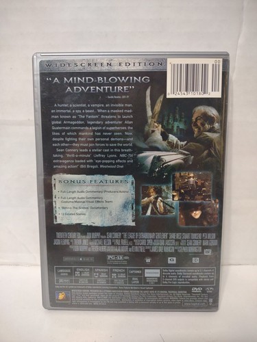 The League of Extraordinary Gentlemen (Widescreen DVD 2003) Sean Connery - Imagen 4 de 8