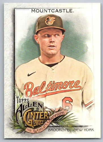 2022 Topps Allen Ginter Ryan Mountcastle Baltimore Orioles #199 - Bild 1 von 2