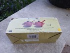 Set Of 2 Le Creuset Cerise Cherry Red Condiment Pots With Spoons New In Box