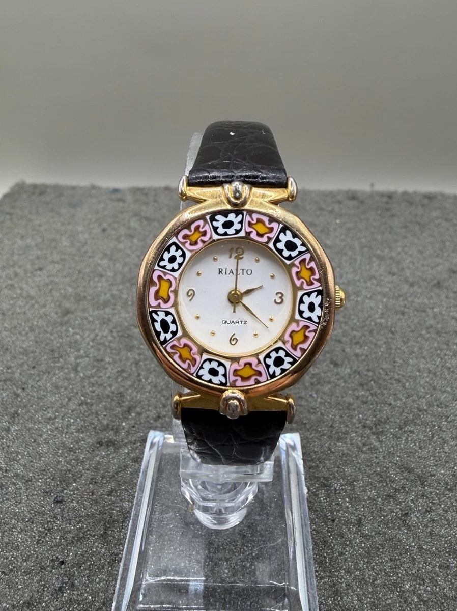 Guy Gossard Antica Murrina Rialto Veneziana Murano Glass Inlaid Lady Watch $_12.JPG?set_id=880000500F main image 3