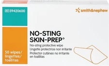Smith & Nephew No-Sting Skin Prep Wipes 59420600 - Box of 50 (UN59420600)