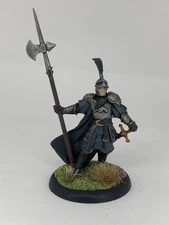 Lion Knight with Halberd Painted Fantasy Miniature