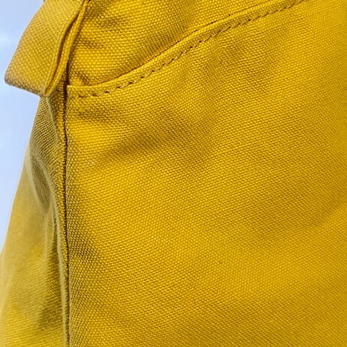 Hermes Bolide Hand Bag Canvas Yellow Authentic - Picture 17 of 18