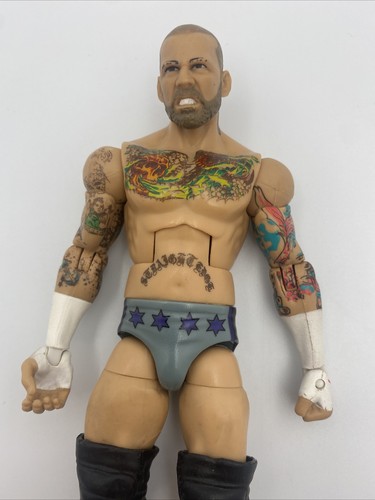 WWE CM Punk Action Figur Elite Mattel Best of PPV WrestleMania 29  - Bild 4 von 11