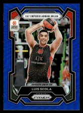 Luis Scola 2023-24 Panini Prizm Turkish Airlines EuroLeague Blue #036/199 #62