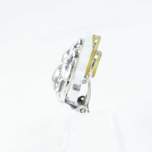 Georg Jensen 1997 Earrings SV925 Silver Weight 12.11g Women's Excellent - Picture 3 of 6