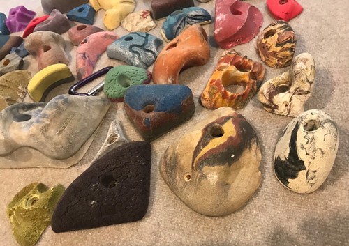 Used Rock Climbing Holds, mix of shape, size, color & brand - Bild 6 von 6