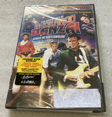 The Adventures of Buckaroo Banzai 8th Dimension Special Edition DVD New Sealed