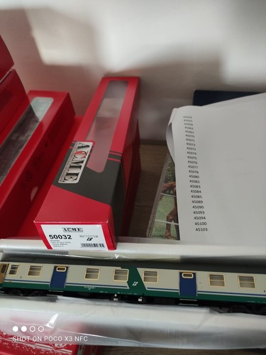 Acme 50032. Postkarte UIC X Typ 1976. Livrea XMPR.Perfect Trains