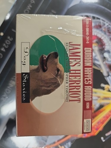 Vintage 1992 James Herriot Dog Stories 4 Audio Cassette Tapes By Durkin Hayes - Picture 1 of 7