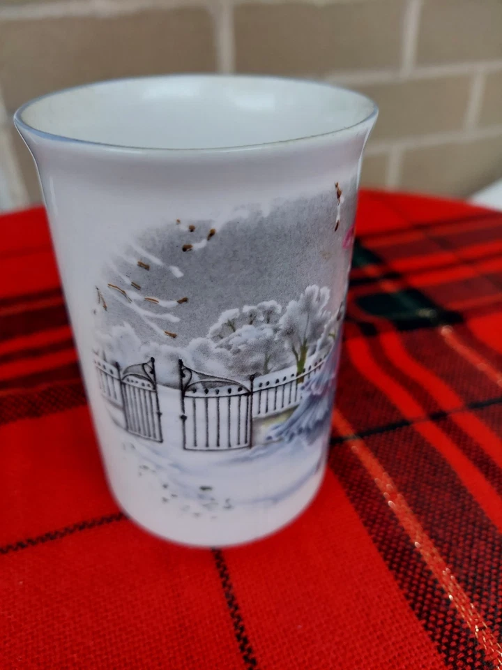 Taza de té de porcelana de hueso fino vintage St. George "Hers" coleccionable regalo de Navidad Foto 2 de 4