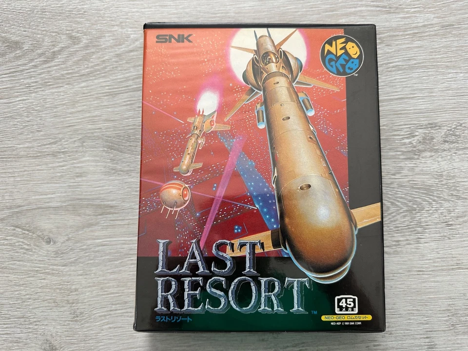 LAST RESORT Neo Geo AES Original - Photo 2/4
