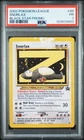 2002 POKEMON LEAGUE PROMO BLACK STAR #49 SNORLAX PSA 1