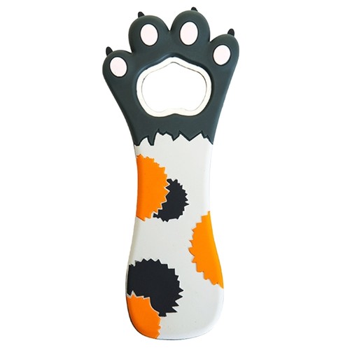 Refrigerator Magnet- Silicone Bottle Opener for Beer Bartender- Kitchen Barware- - Picture 12 of 13