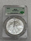 2023 Silver Eagle CAC MS 70 ~~ First Delivery ~~ NO SPOTS  ~~ PRISTINE