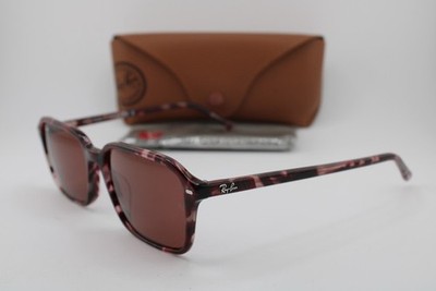 NEW RAY-BAN RB 2231F RAIMOND 1416/C5 VIOLET MARBLE AUTHENTIC SUNGLASSES 56-18