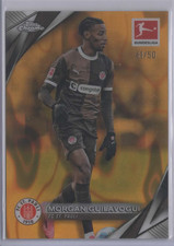 2025 Topps Chrome Bundesliga Morgan Guilavogui Gold Lava Refractor  #'d /50