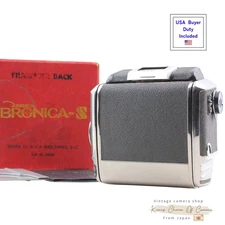 [Exc+5 in Box] Zenza Bronica Roll Film Back Holder 6x4.5 645 for S2 S2A F JAPAN