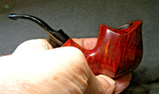Estate Pipe pipa pfeife Pijp Winsløw Crown Hand Made in Denmark. Modèle Tulipe