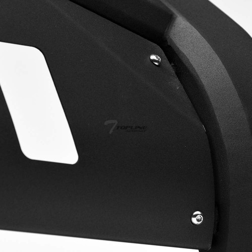 Matte Black AVT Style Bull Bar Brush Push Front Bumper Grill Grille Guard Wit... - Picture 5 of 9