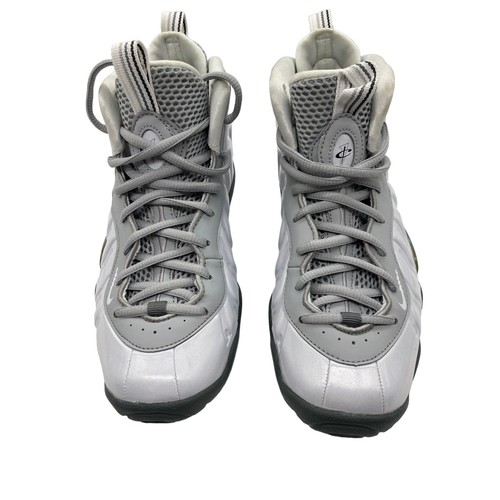 Nike Little Posite One KSA (GS) grigio fumo chiaro blu Fury CU1054-001 taglia 4,5 anni - Foto 2 di 9