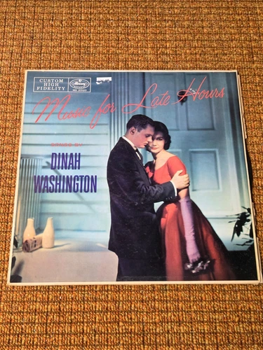 LP Dinah Washington MERCURY 20120 Music FOr Late Hours VG++