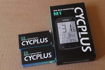 CYCPLUS M1 GPS Speed Trittfrequenzmesser Fahrradcomputer Fahrradcomputer Kabellos IPX6