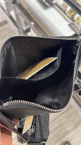 Michael Kors Jet Set Signature Logo Crossbody Bag with Case for Apple Airpods - Picture 8 of 22