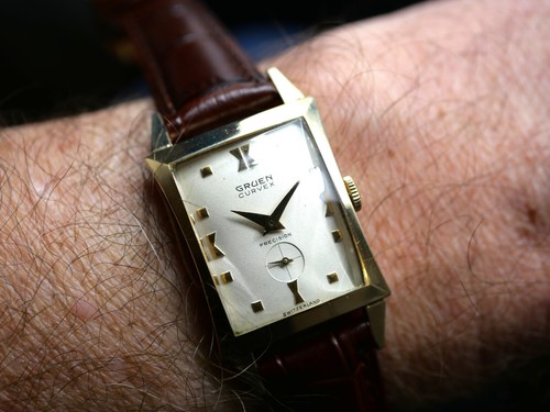 Gruen Curvex Precision Vintage Watch Serviced Warranty Guarantee 1942 - Picture 7 of 11