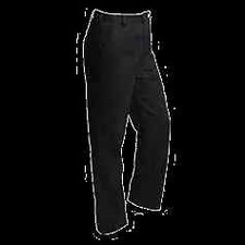 Mercer Culinary Renaissance Men's Black Chef Pants w/ Finished Cuffs - XS