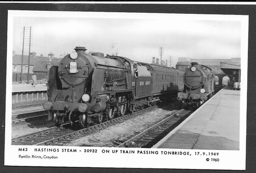 Pamlin Prints Single Postcards Trams Trains Buses Cars Motorcycles PC5-D - Picture 225 of 253