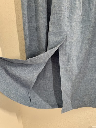 Vintage blau Maxi Bleistiftrock Damengröße 16 Ranch Western - Bild 3 von 9