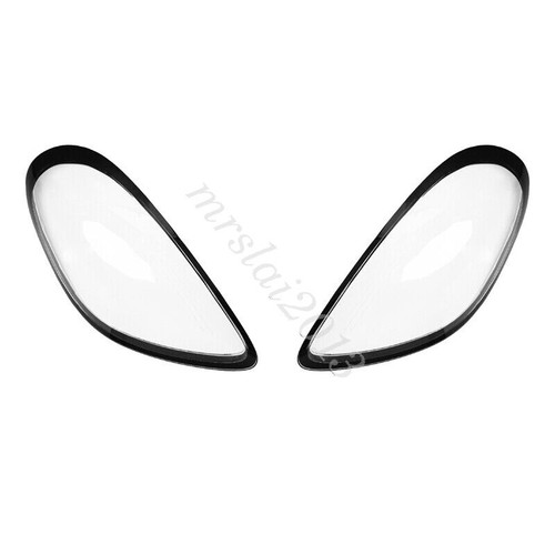 For 2014-2016 Porsche Boxster Cayman 981 Front Headlight Lens Replacement Cover - Picture 2 of 11